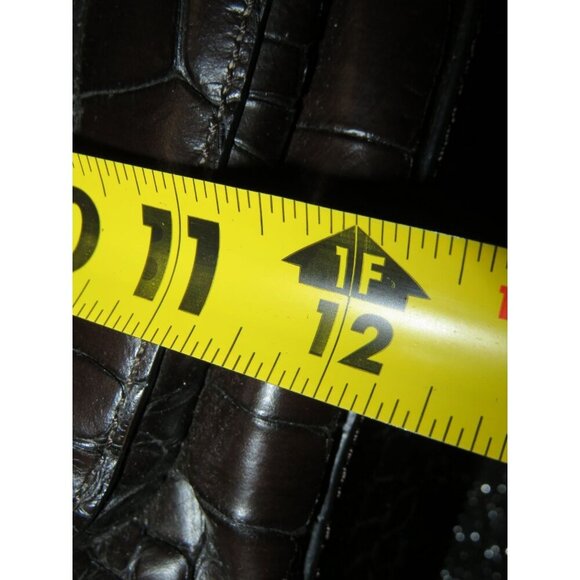 Coach Madison Croc Embossed Sadie Flap Satchel Crossbody 2013 F26335 - Picture 13 of 13